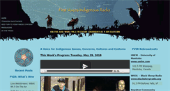 Desktop Screenshot of firstvoicesindigenousradio.org